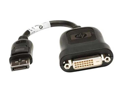 481409-002 - HP 7.5" DisplayPort to DVI-D Adapter Cable