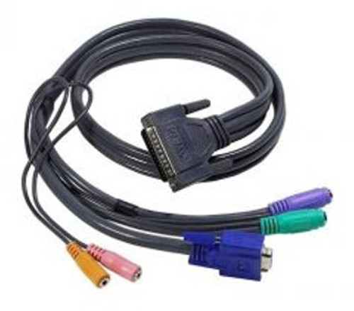 50-16000-671R - Zebra 1.8 m CEI 23-16 Black power cable