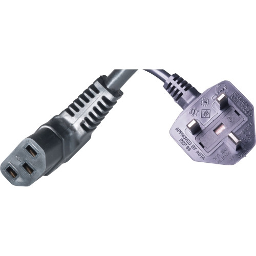 J9918A - HP 2.3m C13 90° to BS 1363/A Power Cord