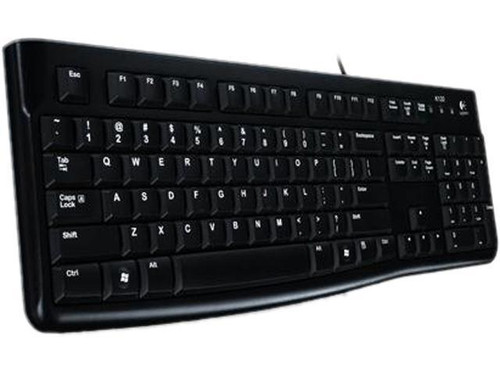 920-002501 - Logitech Wired USB Spill Resistant Low-Profile Keyboard