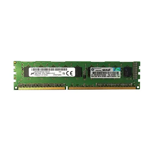 647656-071 - HP 2GB DDR3-1333 PC3-10600 ECC Unbuffered Memory Module
