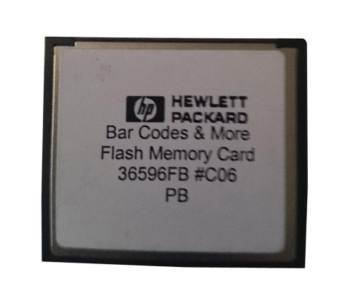 36596FB#C06 - HP Barcode Font Flash Memory Card LaserJet Printers