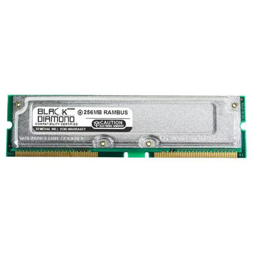 BD256M1066M21 - Black Diamond 256MB PC1066 ECC 184-pin DIMM Memory