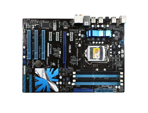 ASUS P7H55 Desktop Board Intel H55 Express Enhanced SpeedStep Technology - Compatible with ProLiant DL360p Gen8 servers