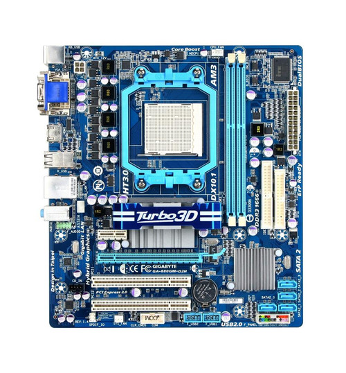 GA-880GM-D2H - Gigabyte Technology AMD 880G Micro-ATX Motherboard