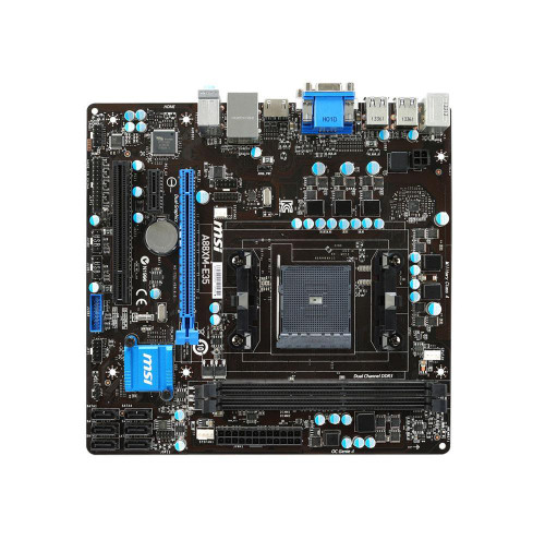 7721-001R - MSI Socket FM2+/FM2 A88X DDR3 Micro-ATX Motherboard