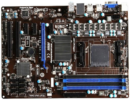 760G-P43 - MSI Socket AM3+ AMD 760G Chipset Motherboard