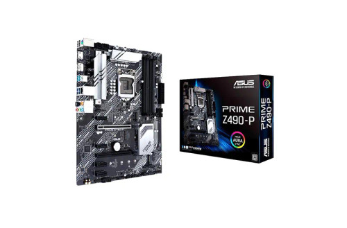 PRIME-Z490-P - ASUS Z490 Chipset LGA-1200 Desktop Motherboard