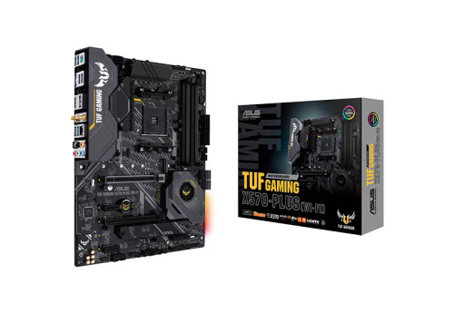 90MB1170-M0AAY0 - ASUS TUF GAMING X570-PLUS (WI-FI) Desktop Motherboard AMD X570 Chipset Socket AM4