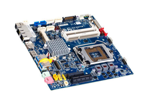 GA-Q87TN - Gigabyte Technology Motherboard LGA1150 Q87 DDR3 4x SATA