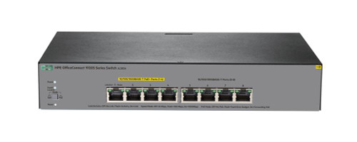 JL383A#ACC - HP 8-Port Gigabit PoE+ Layer 2 Managed Network Switch