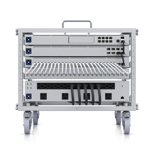 U-Rack-6U-TL - Ubiquiti Networks 24-Port 6U Toolless Rack-Mountable Patch Panel