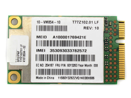 60Y3263 - Lenovo 3G Mobile Broadband GPS Adapter