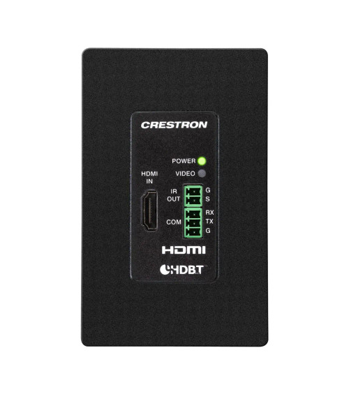 DM-TX-4KZ-100-C-1G-B-T - Crestron 4K60 HDR DigitalMedia Wall Plate Transmitter