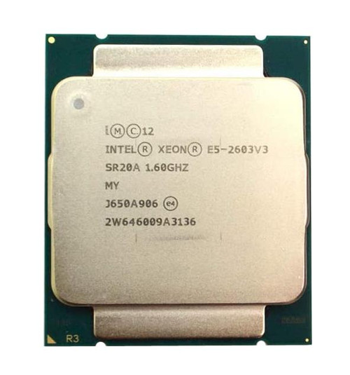 C1J8J - Dell Intel Xeon E5-2603 v3 6-Core 1.60GHz Processor
