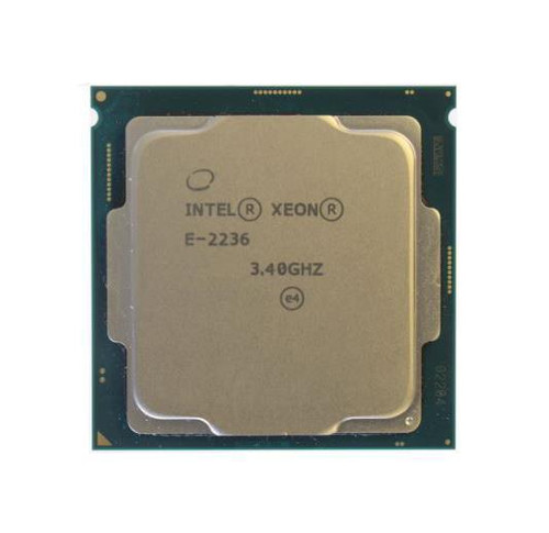 HP Xeon E-2236 3.4GHz processor for DL20 G10 servers - P17107-B21