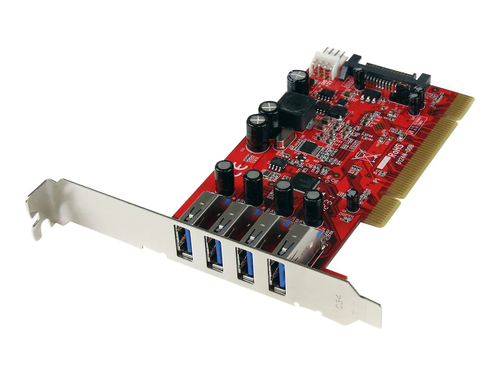 PCIUSB3S4 - StarTech 4 Port PCI SuperSpeed USB 3.0 Adapter Card