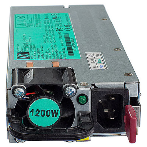 HSTNS-PD19 - HP 1200-Watts High Efficiency Hot Swap Redundant Platinum AC Power Supply for ProLiant DL360/DL380/SL170z G6 Server