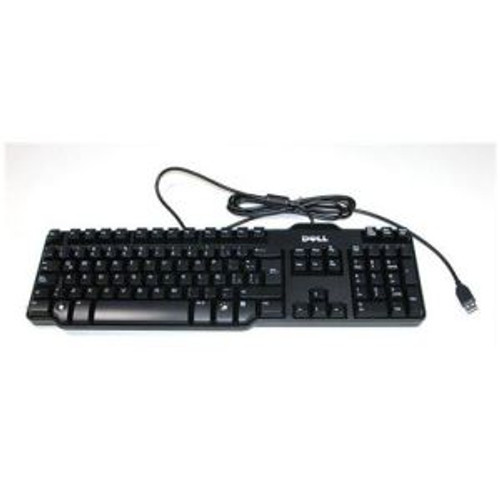 0DJ315 - Dell 105-Keys USB Keyboard French (Black)