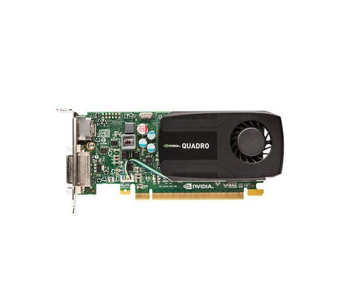 0V5WK5 - Dell 1GB Nvidia Quadro K600 GDDR3 PCI Express 2.0 x16 Display Port DVI Low Profile with Full Profile Bezel Video Graphics Card