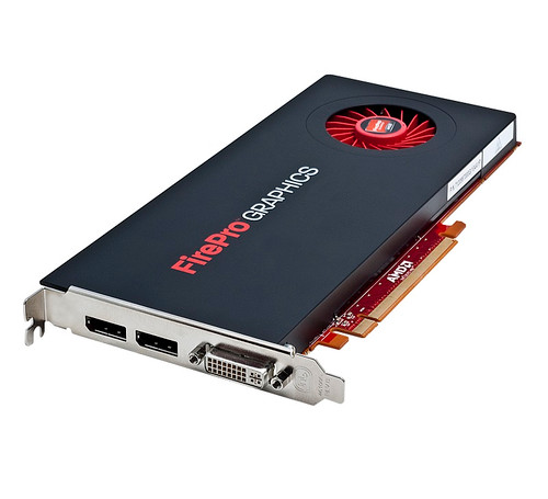 0WJ2JT - Dell AMD FirePro W5000 2.5GB GDDR5 PCI-Express 3.0 x16 2xDisplayPort DVI Full Height Video Card