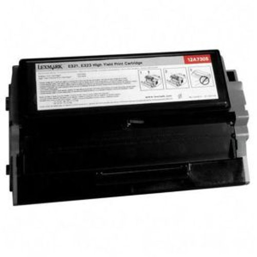 12A7305 - IBM Lexmark 6000 Pages Black Laser Toner Cartridge for E321 E323 Laser Printer