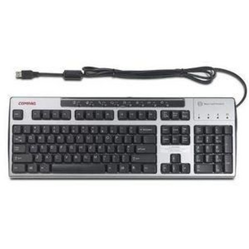 267147-008 - HP USB Smartcard Keyboard USB Carbon, Silver