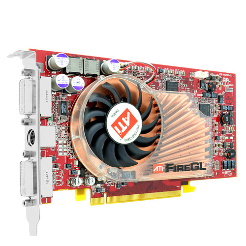HP ATI FireGL V5100 128MB DDR PCI Express Dual-DVI Video Graphics Card for ProLiant DL360p Gen8 servers