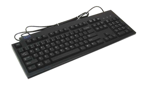 37L2528 - IBM 104-Key PS/2 Hebrew White Keyboard