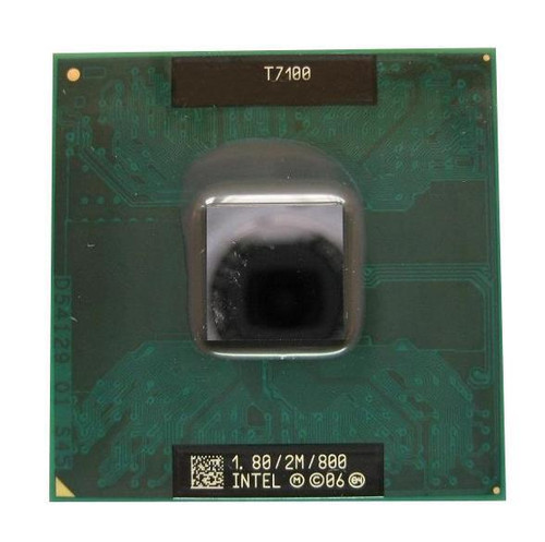HP 1.80GHz 800MHz FSB 2MB L2 Cache Socket PGA478 Intel Mobile Core 2 Duo T7100 Processor Upgrade for laptops