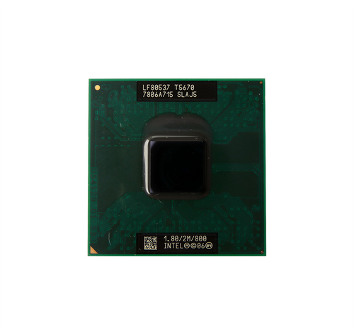 481631-001 - HP 1.80GHz 800MHz FSB 2MB L2 Cache Socket PGA478 Intel Mobile Core 2 Duo T5670 Processor