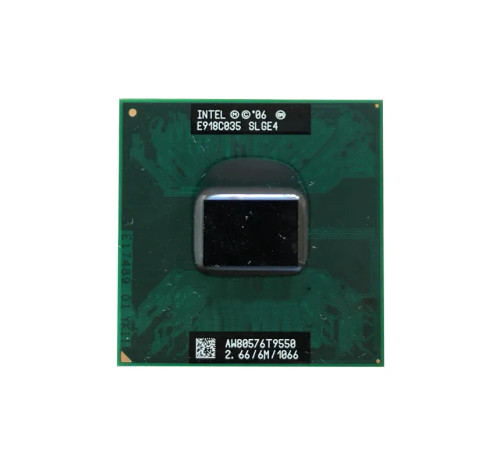 HP 2.66GHz 1066MHz FSB 6MB L2 Cache Socket PGA478 Intel Mobile Core 2 Duo T9550 Processor compatible with laptops