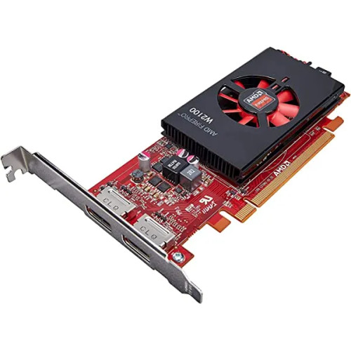 490-BCHN - Dell FirePro W2100 2GB GDDR3 DisplayPort DVI-I Graphics Card