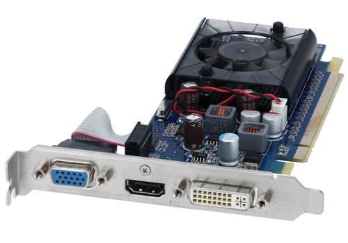 624985-001 - HP ATI Radeon HD 4550 512MB PCI Express x16 Graphics Card