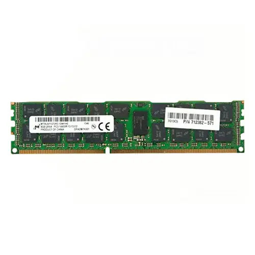 712382-571 - HP 8GB DDR3-1866MHz ECC Registered 240-Pin Memory