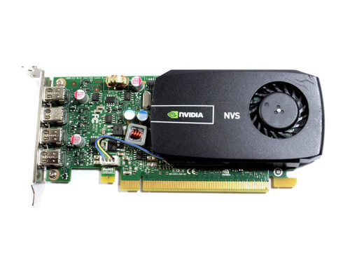 HP 721795-001 nVidia NVS 510 2GB GDDR3 Graphics Card