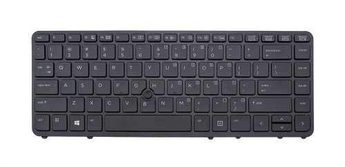 730794-001 - HP US Keyboard with Pointing Stick for Notebook Laptop