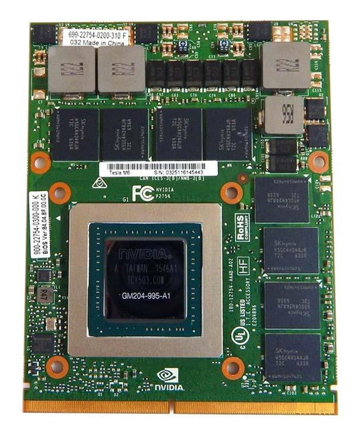 808409-001 - HP NVIDIA Tesla M6 8GB Graphics Card