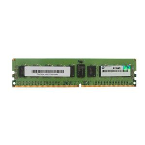861108-001 - HP 8GB PC4-19200 DDR4-2400MHz Registered ECC CL17 288-Pin DIMM 1.2V Single Rank Memory Module