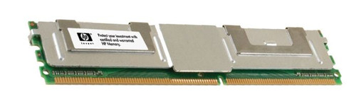 397409-B21 - HP 1GB Kit (2 X 512MB) PC2-5300 DDR2-667MHz ECC Fully Buffered CL5 240-Pin DIMM Single Rank Memory