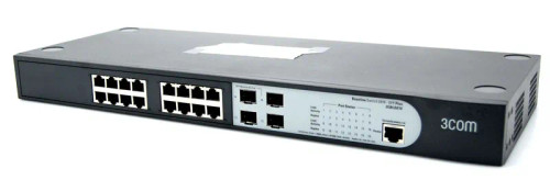 3CBLSG16 - 3Com 16-Port Gigabit Managed Ethernet Switch 4 SFP