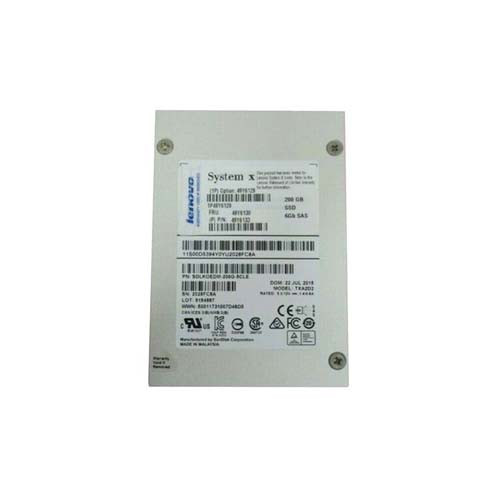 49Y6130 - IBM 200GB SAS 6Gb/s 2.5" Hot-Swap SSD