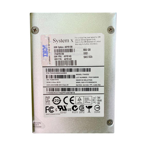 49Y6140 - IBM 800GB SAS 6Gb/s 2.5" SSD