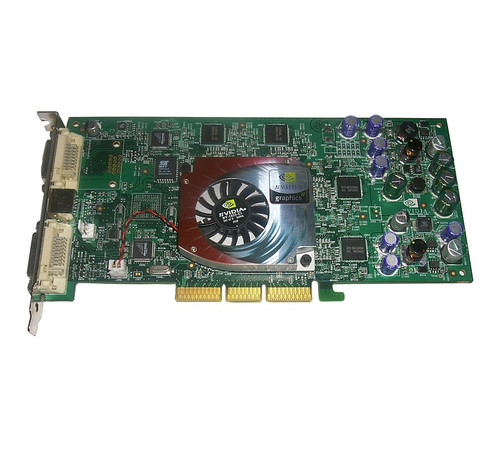 A9655A - HP nVvidia Quadro4 980XGL AGP 8x 128MB DDR Dual DVI Video Graphics Card