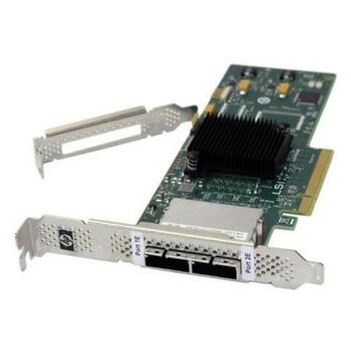 617824-001 - HP PCI-Express 6GB Dual Port Serial Attached SCSI / SAS Controller Host Bus Adapter