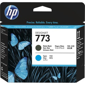 C1Q20A - HP 773 Matte Black and Cyan Printhead Cartridge