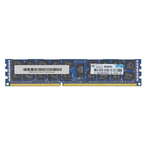 647653-381 - HP 16GB DDR3-1333 PC3-10600 ECC Registered Memory Module