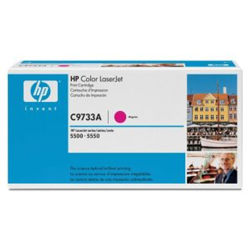 C9733A3 - HP Toner Cartridge (Magenta) for HP Color LaserJet 5500/5550 Series Printer