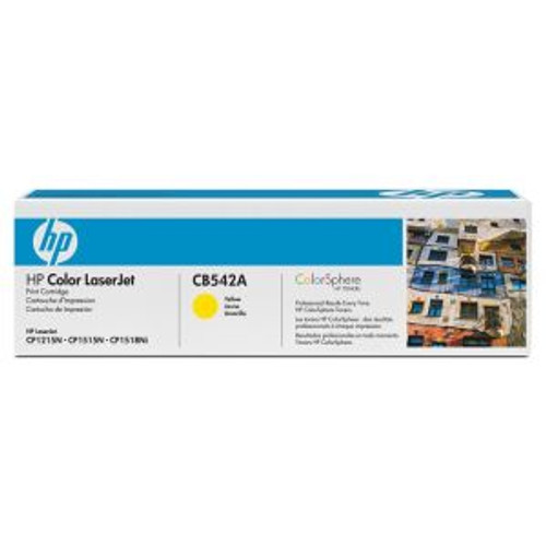 CB542-67901 - HP Toner Cartridge (Yellow) for HP Color LaserJet CM1312/CP1215/CP1217/CP1514/CP1515/CP1518 Series Printer
