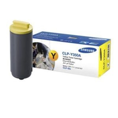 CLP-Y350A-NC - Samsung 2000 Pages Yelllow Toner Cartridge for CLP-350 Series Printer